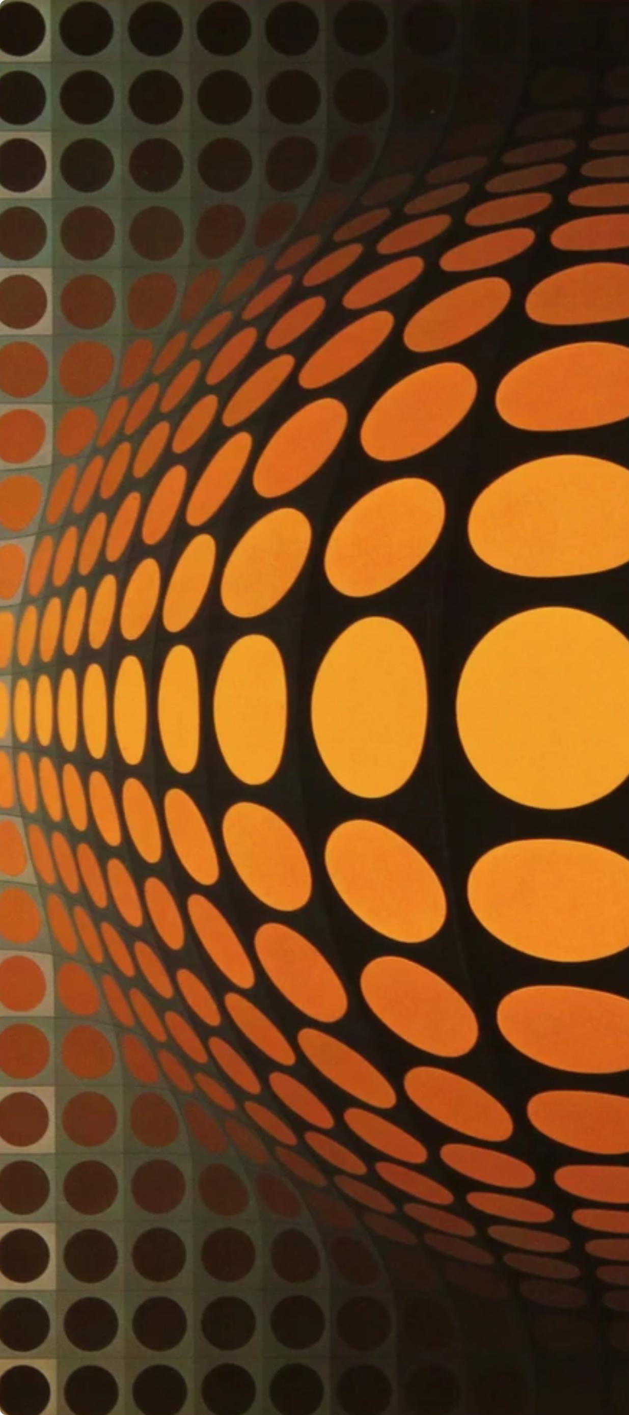 Victor Vasarely, Composition, Vega, Hliogravure