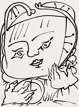 Franoise Gilot, Composition, Pouvoir Tout Dire, Pomes, Illustrs Par Franoise Gilot, Lithograph