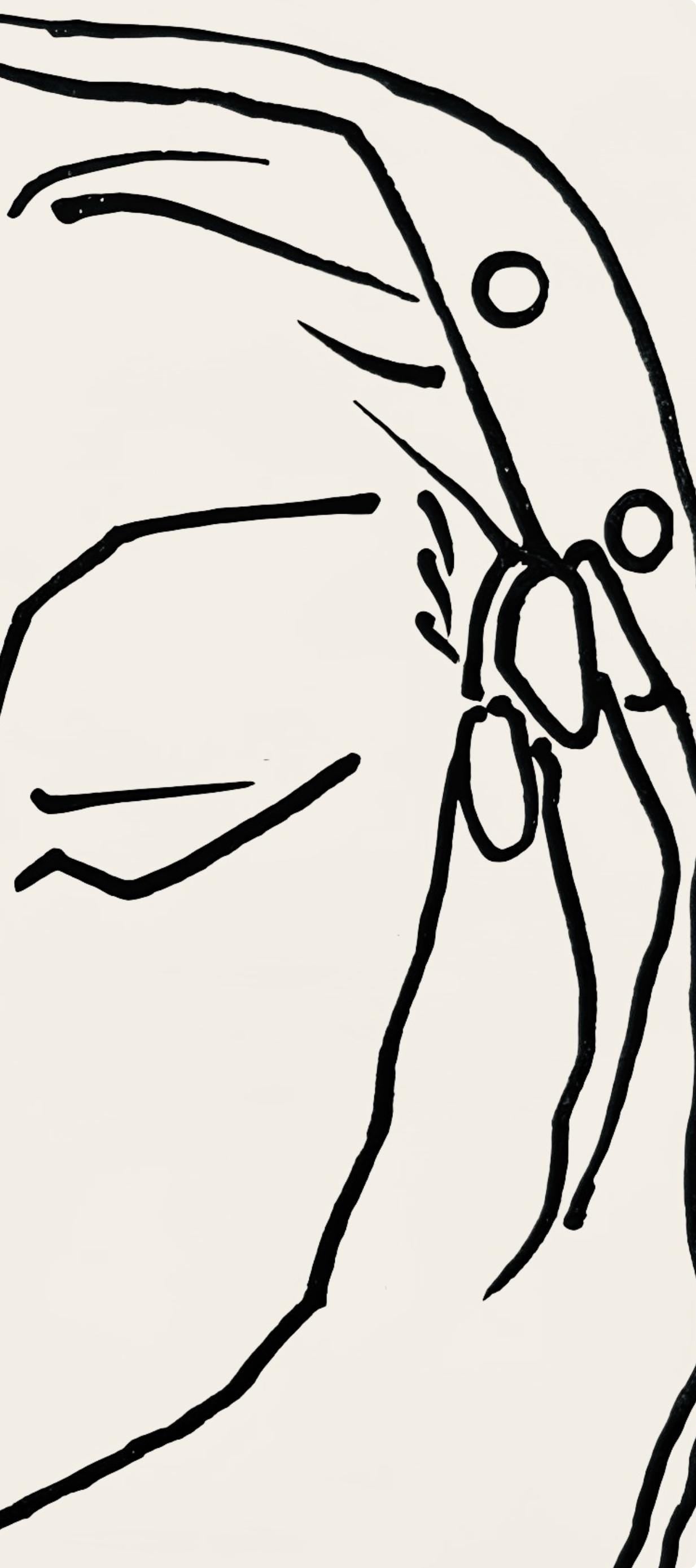 Franoise Gilot, Composition, Pouvoir Tout Dire, Pomes, Illustrs Par Franoise Gilot, Lithograph