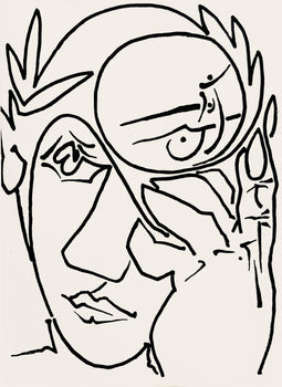 Franoise Gilot, Composition, Pouvoir Tout Dire, Pomes, Illustrs Par Franoise Gilot, Lithograph