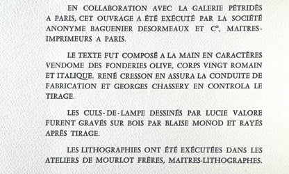 Maurice Utrillo, Rue Royale (La Madeleine), Paris Capitale, Lithograph