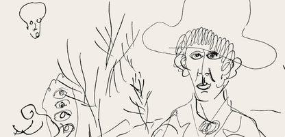 Marc Chagall, Composition, Suite Provinciale avec 92 dessins indits de Marc Chagall, Lithograph