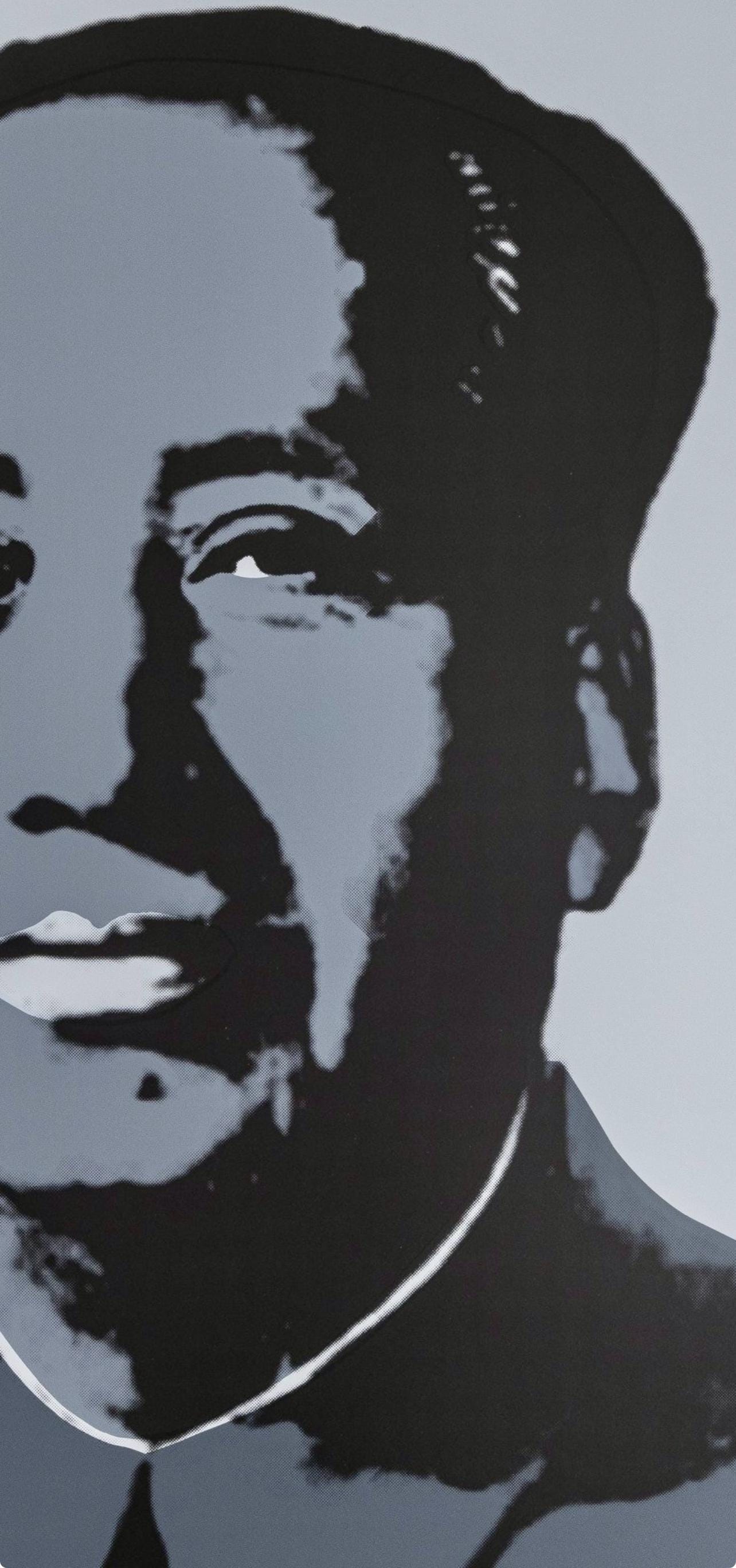 Andy Warhol, Mao Zedong, Gray, Official Edition, Sunday B. Morning, Silkscreen