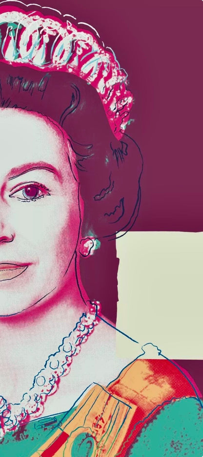 Andy Warhol, Queen Elizabeth Ii, N335, Official, Sunday B. Morning, Silkscreen