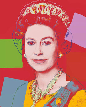 Andy Warhol, Queen Elizabeth Ii, N334, Official, Sunday B. Morning, Silkscreen