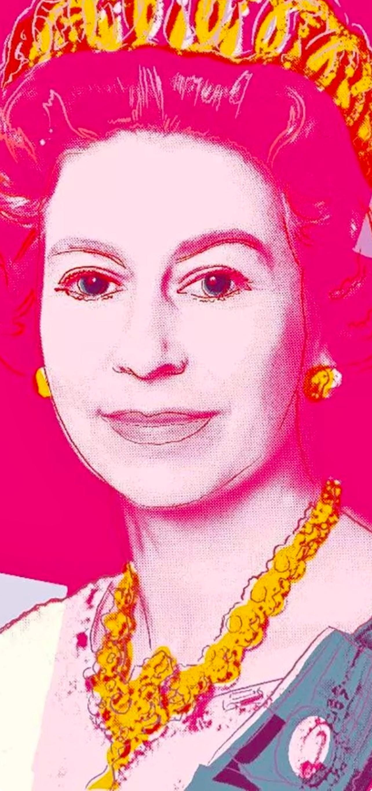 Andy Warhol, Queen Elizabeth Ii, N336, Official, Sunday B. Morning, Silkscreen