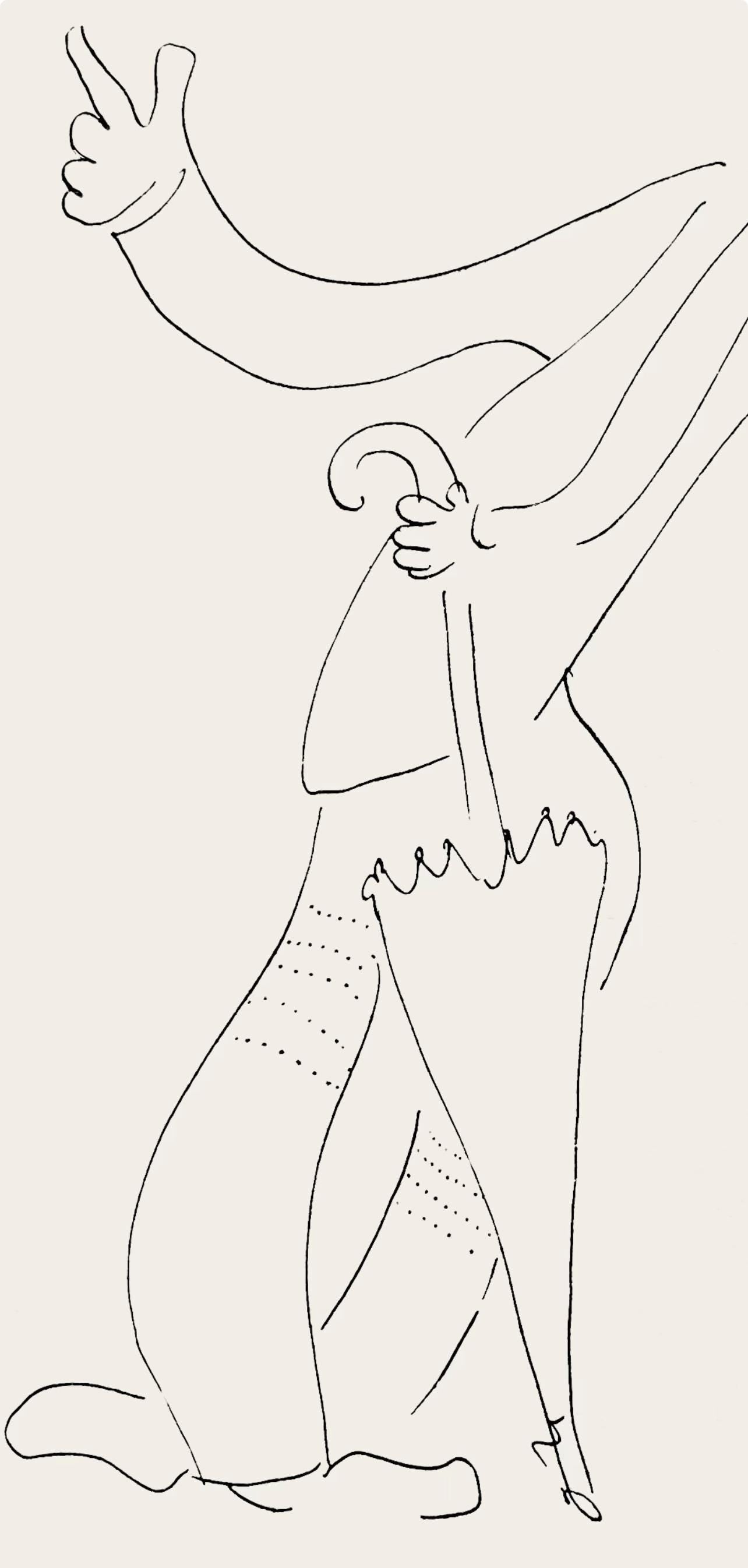 Marc Chagall, Composition, Suite Provinciale Avec 92 Dessins Indits De Marc Chagall, Lithograph