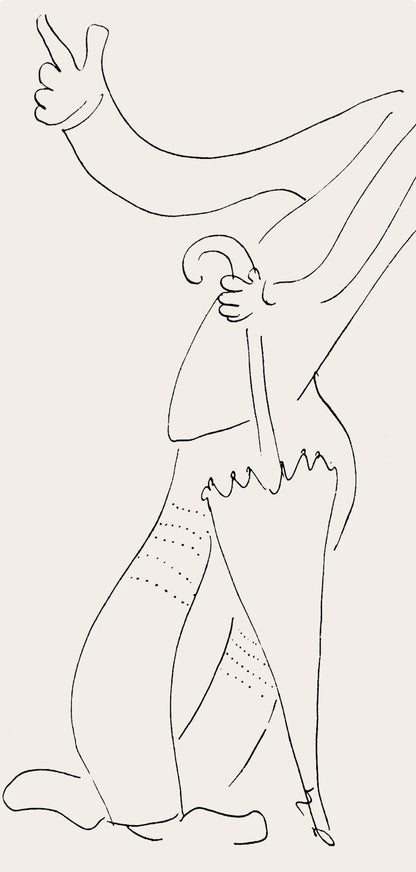 Marc Chagall, Composition, Suite Provinciale Avec 92 Dessins Indits De Marc Chagall, Lithograph