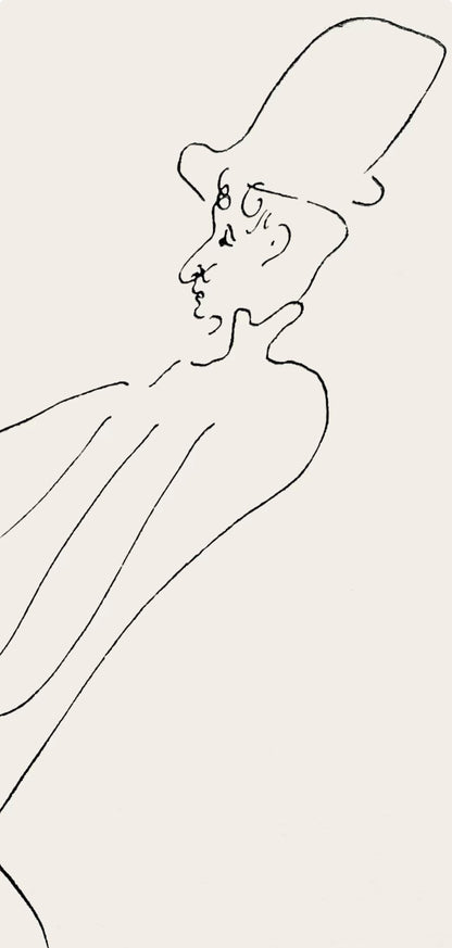 Marc Chagall, Composition, Suite Provinciale Avec 92 Dessins Indits De Marc Chagall, Lithograph