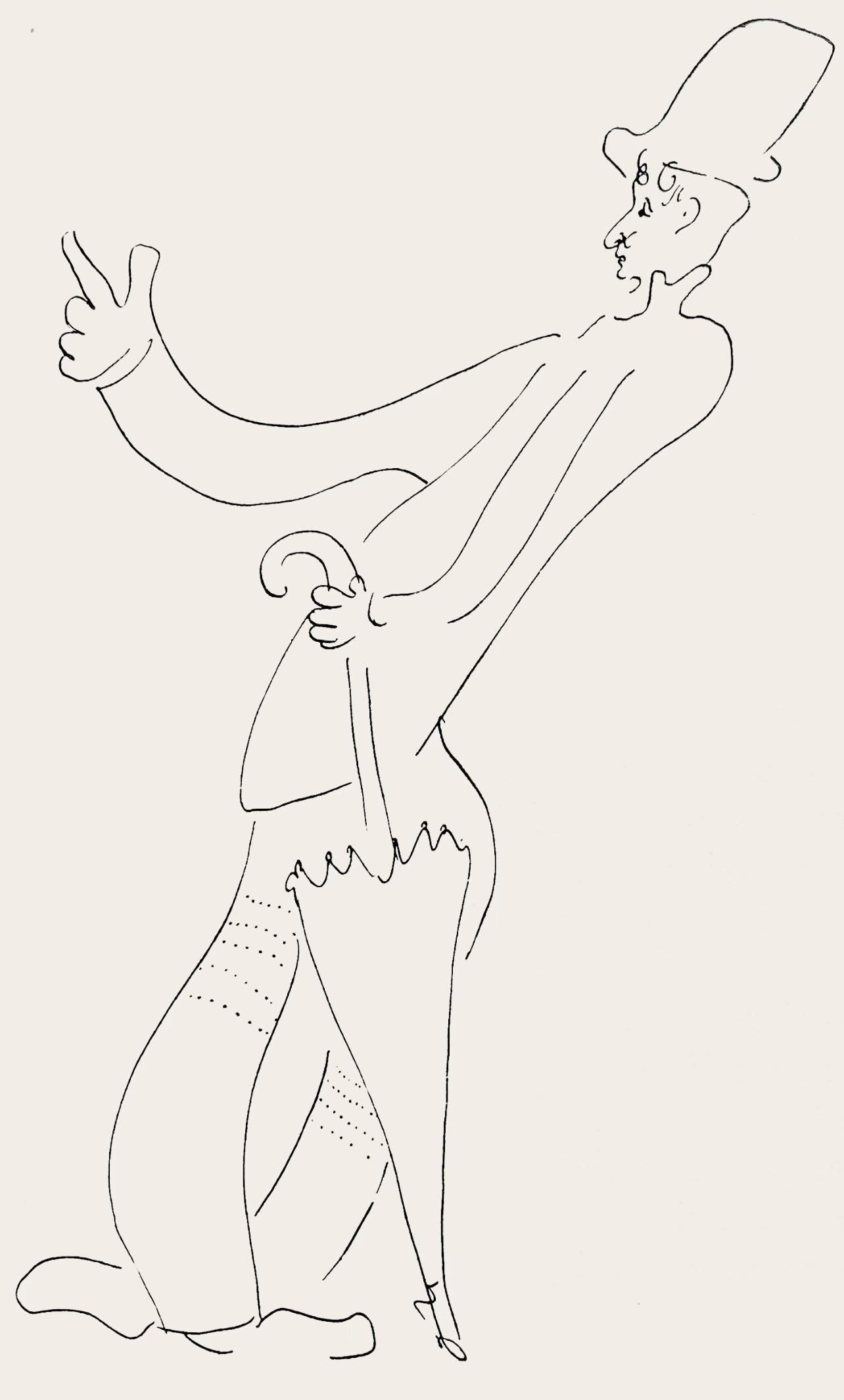 Marc Chagall, Composition, Suite Provinciale Avec 92 Dessins Indits De Marc Chagall, Lithograph