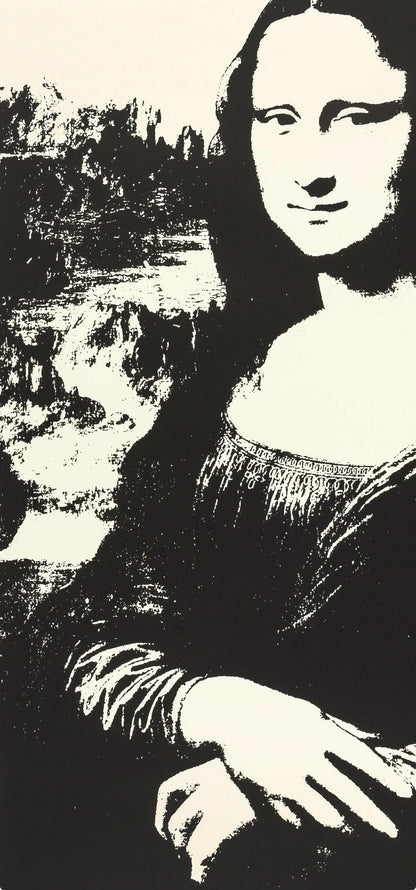 Andy Warhol, Mona Lisa (After Leonardo Da Vinci), Official, Sunday B. Morning, Silkscreen