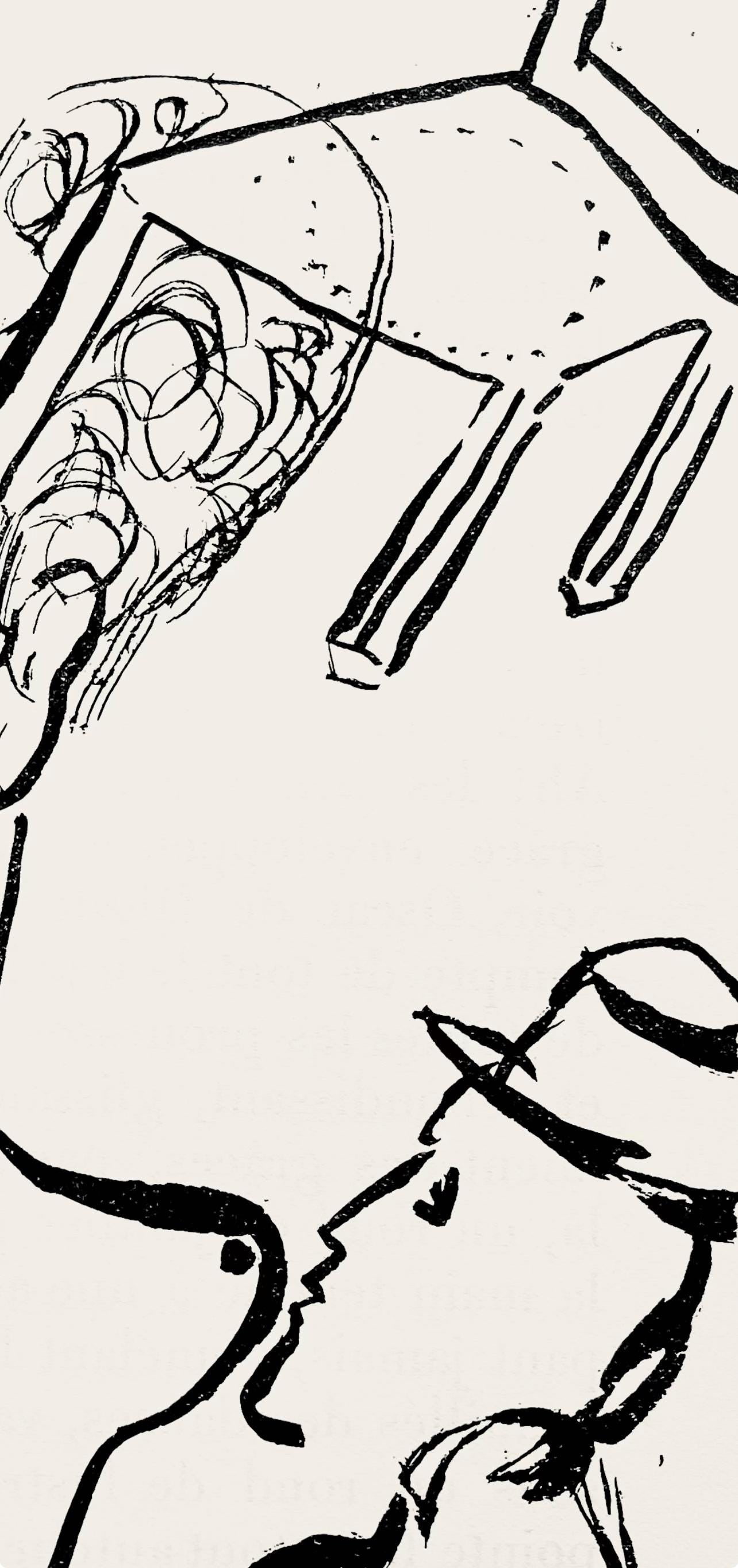 Marc Chagall, Composition, Suite Provinciale Avec 92 Dessins Indits De Marc Chagall, Lithograph