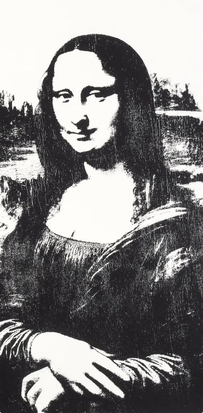 Andy Warhol, Mona Lisa (After Leonardo Da Vinci), Official, Sunday B. Morning, Silkscreen