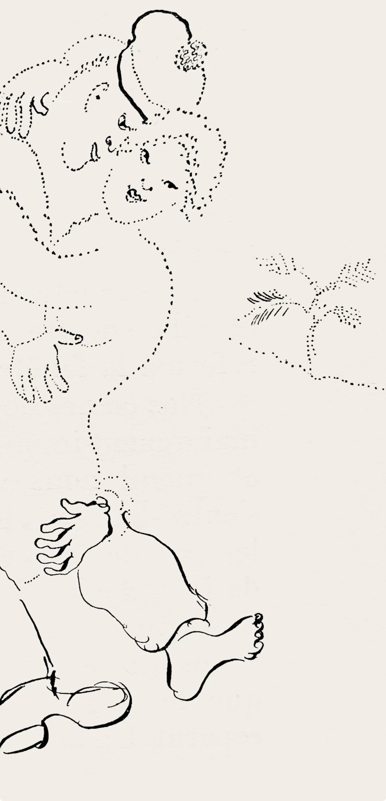 Marc Chagall, Composition, Suite Provinciale Avec 92 Dessins Indits De Marc Chagall, Lithograph