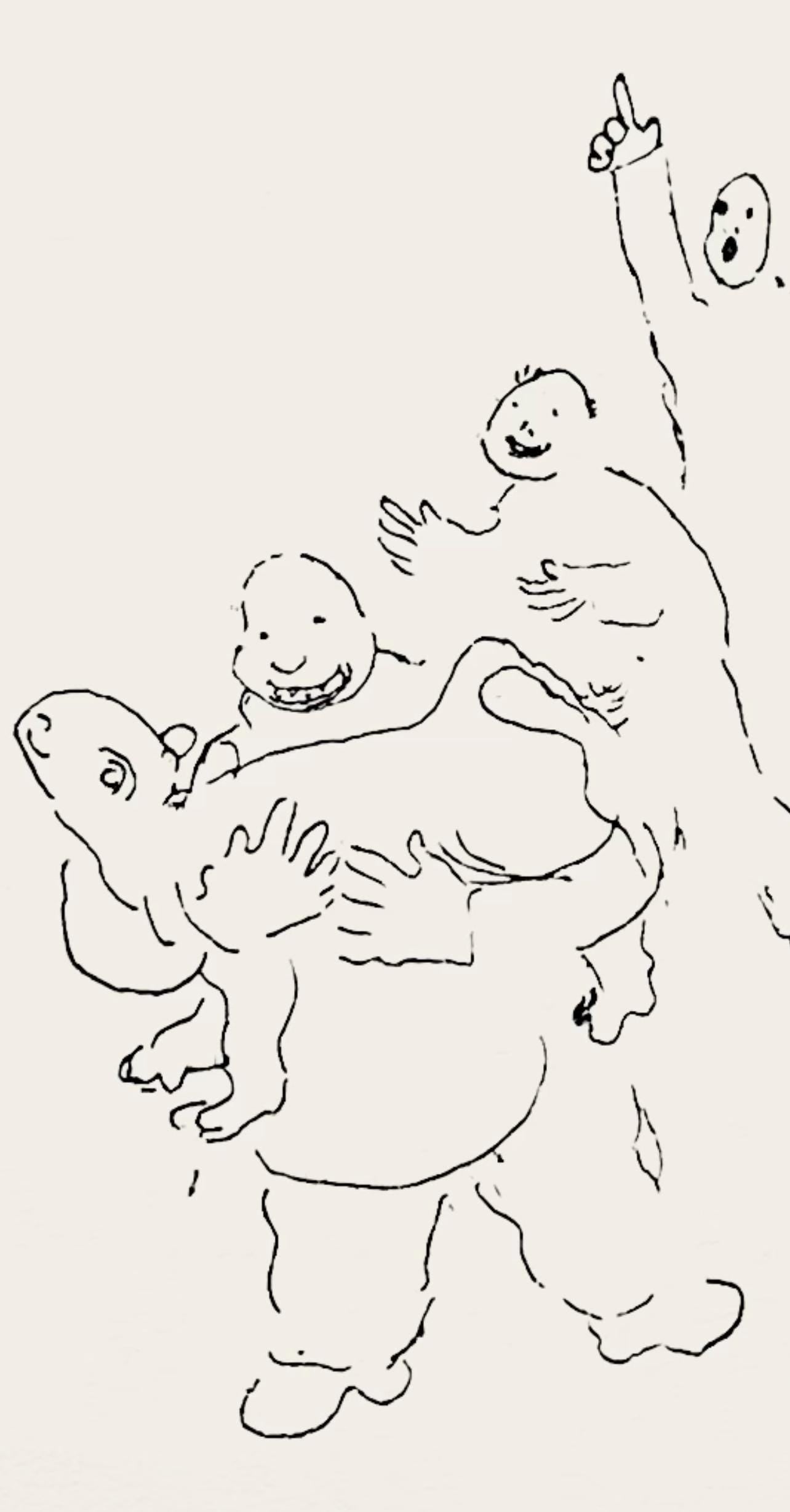 Marc Chagall, Composition, Suite Provinciale Avec 92 Dessins Indits De Marc Chagall, Lithograph