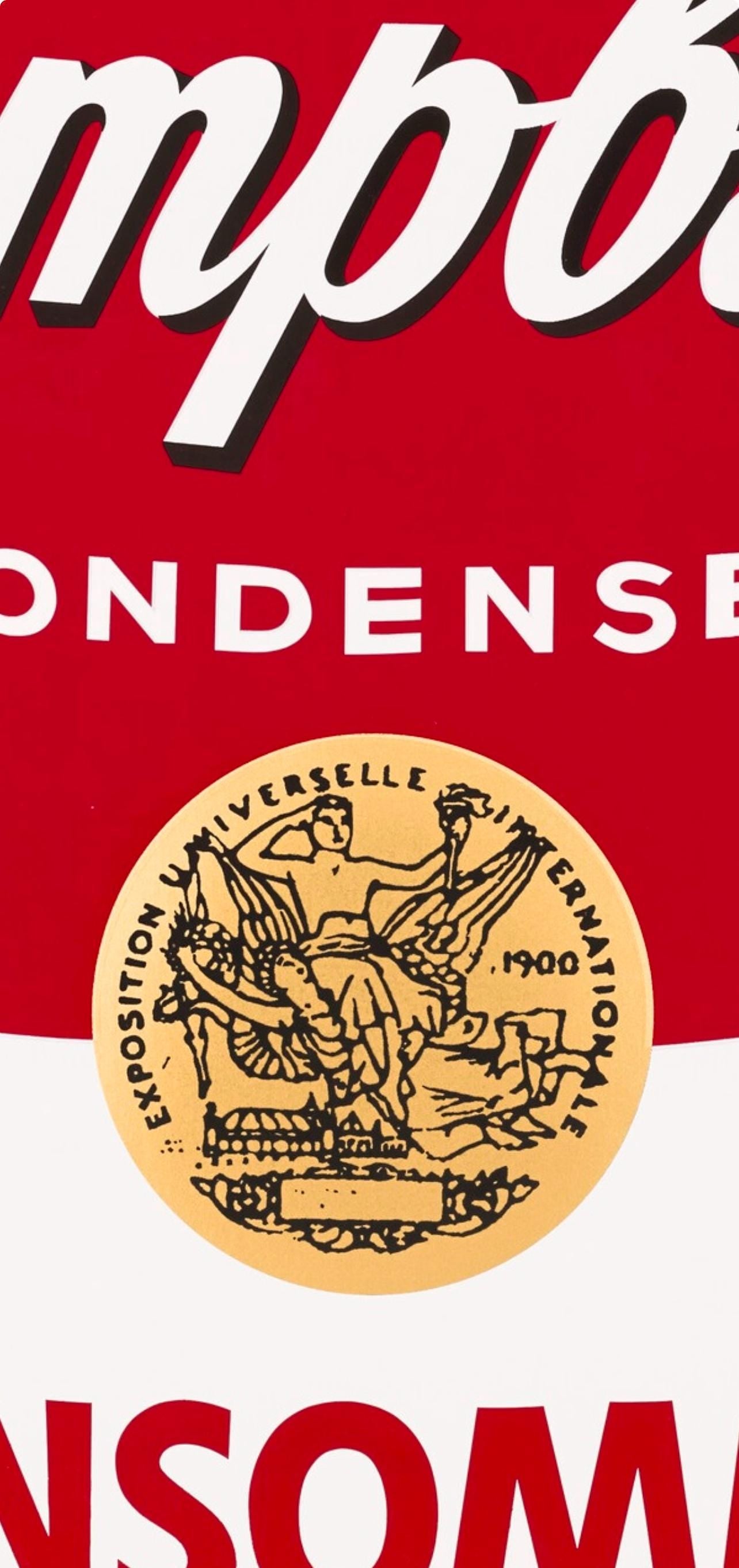 Andy Warhol, Campbells Soup, Consomm, Official Edition, Sunday B. Morning, Silkscreen