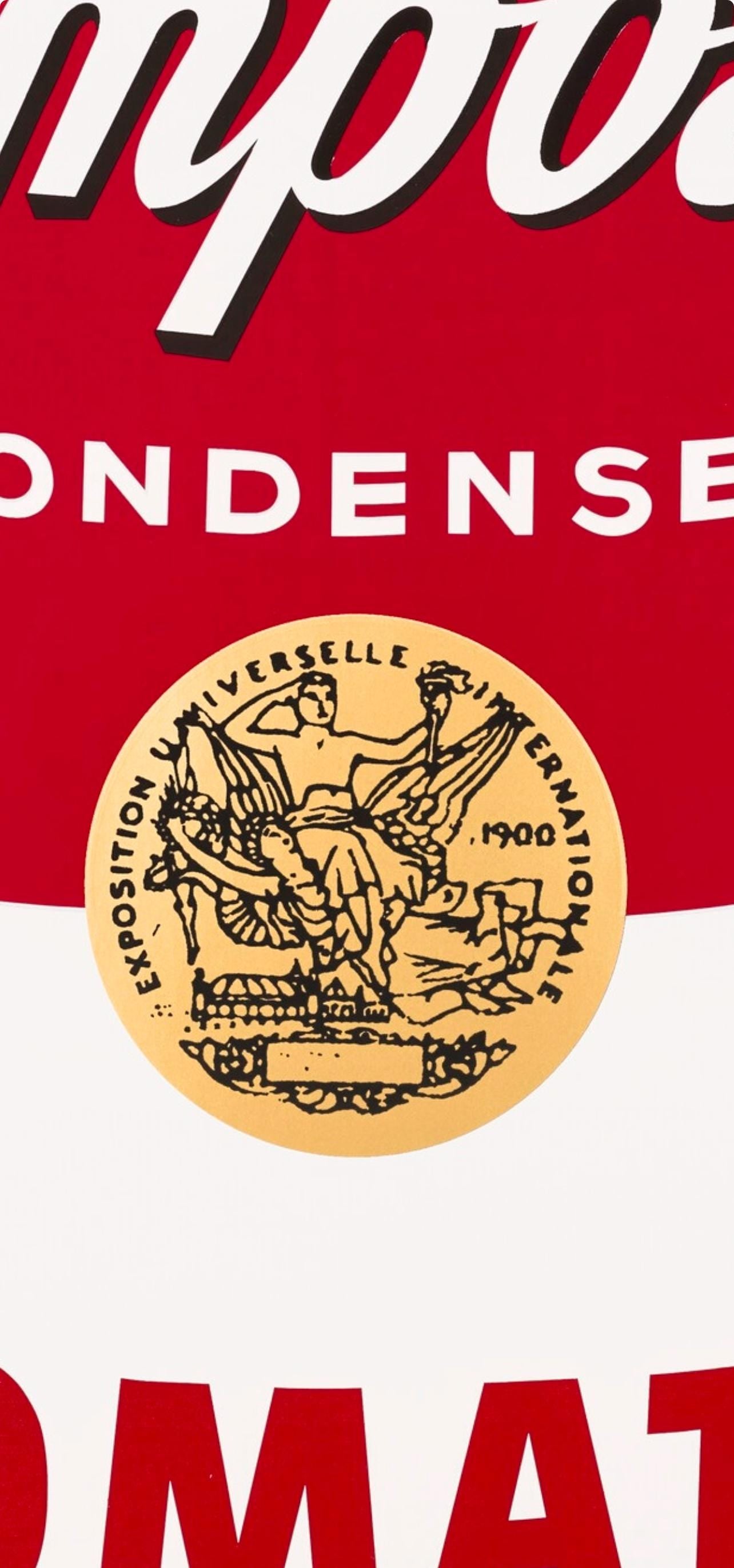 Andy Warhol, Campbells Soup, Tomato, Official Edition, Sunday B. Morning, Silkscreen