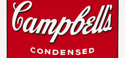 Andy Warhol, Campbells Soup, Vegetable, Official Edition, Sunday B. Morning, Silkscreen
