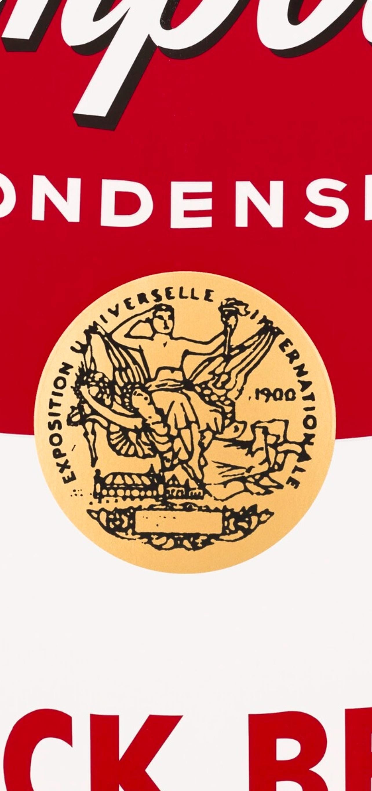 Andy Warhol, Campbells Soup, Black Bean, Official Edition, Sunday B. Morning, Silkscreen