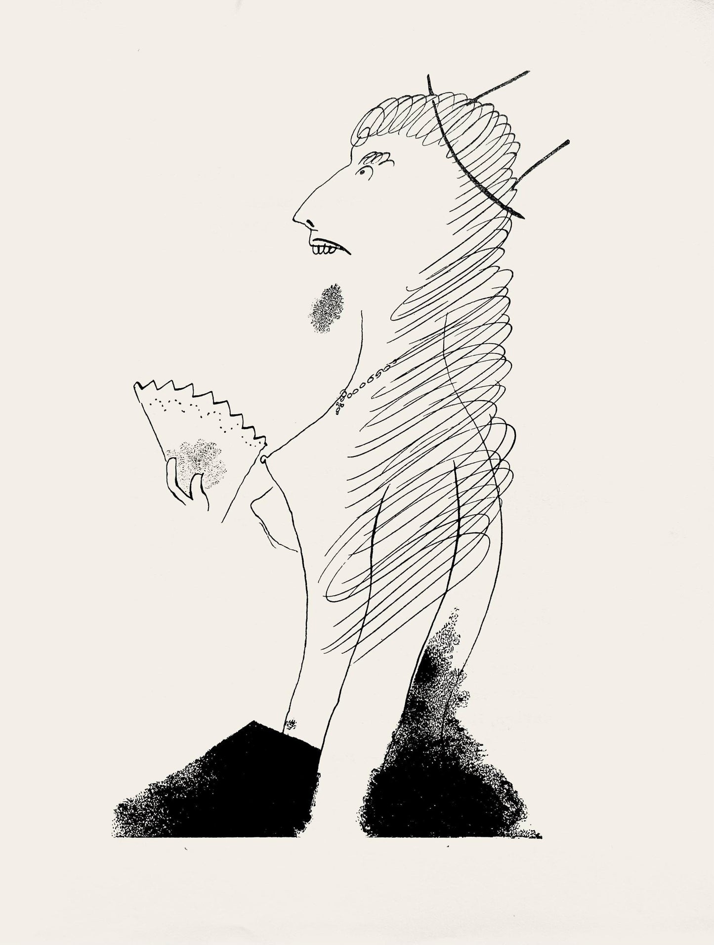 Marc Chagall, Composition, Suite Provinciale Avec 92 Dessins Indits De Marc Chagall, Lithograph