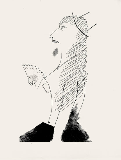 Marc Chagall, Composition, Suite Provinciale Avec 92 Dessins Indits De Marc Chagall, Lithograph