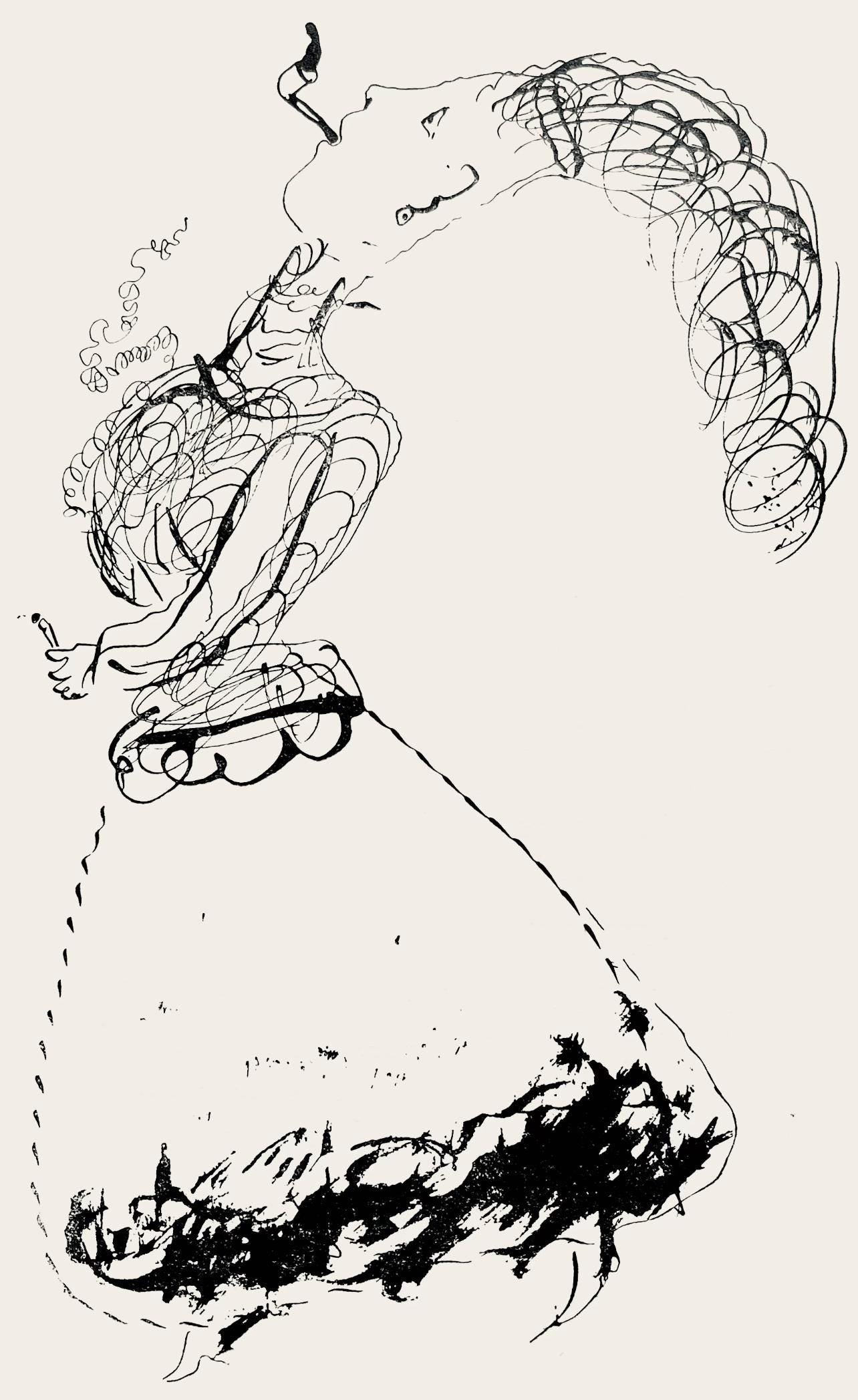 Marc Chagall, Composition, Suite Provinciale Avec 92 Dessins Indits De Marc Chagall, Lithograph