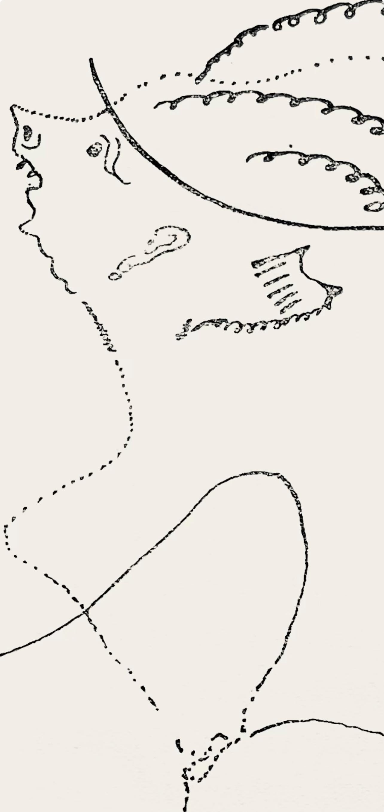 Marc Chagall, Composition, Suite Provinciale Avec 92 Dessins Indits De Marc Chagall, Lithograph