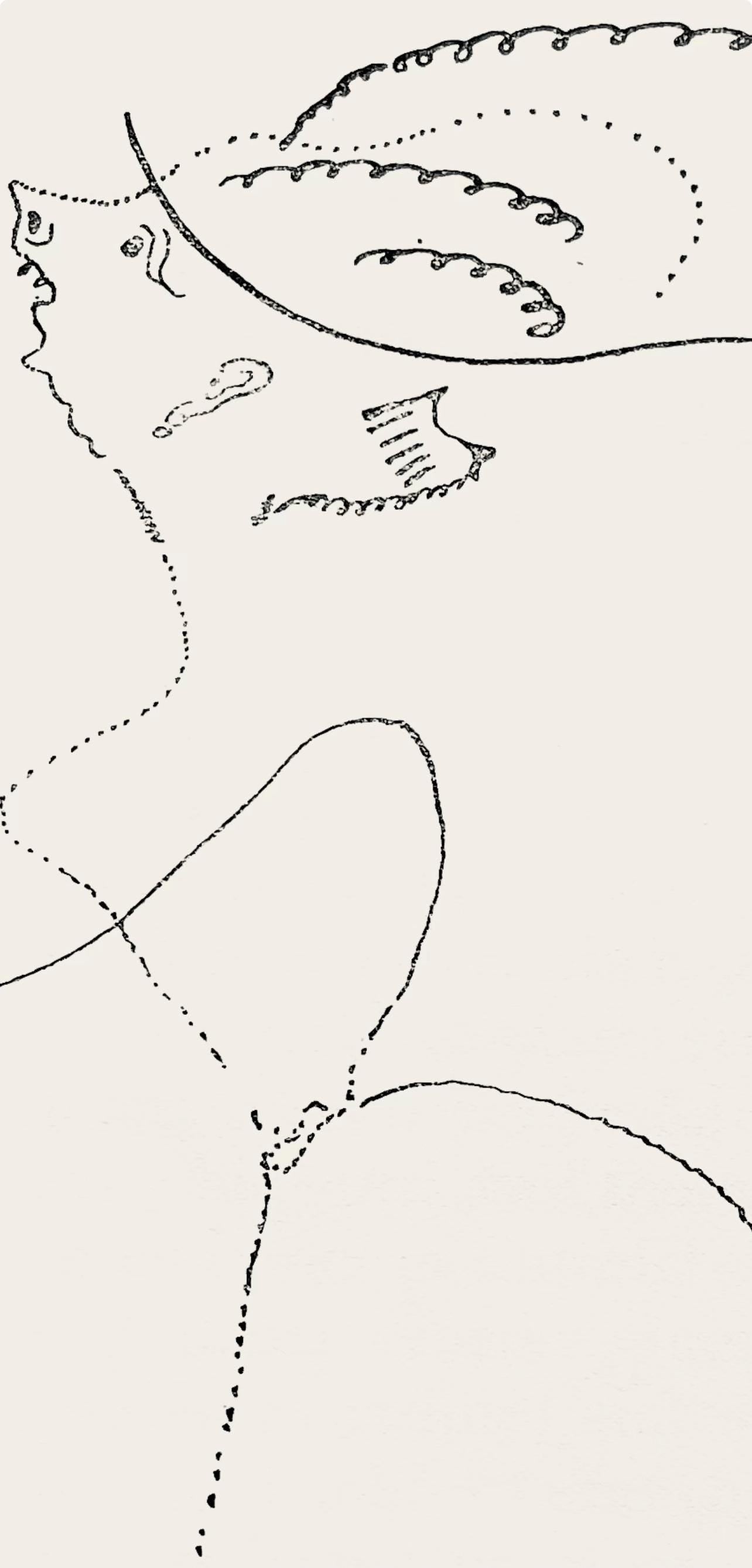 Marc Chagall, Composition, Suite Provinciale Avec 92 Dessins Indits De Marc Chagall, Lithograph