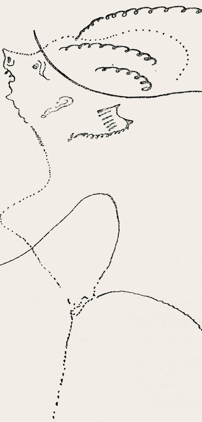 Marc Chagall, Composition, Suite Provinciale Avec 92 Dessins Indits De Marc Chagall, Lithograph