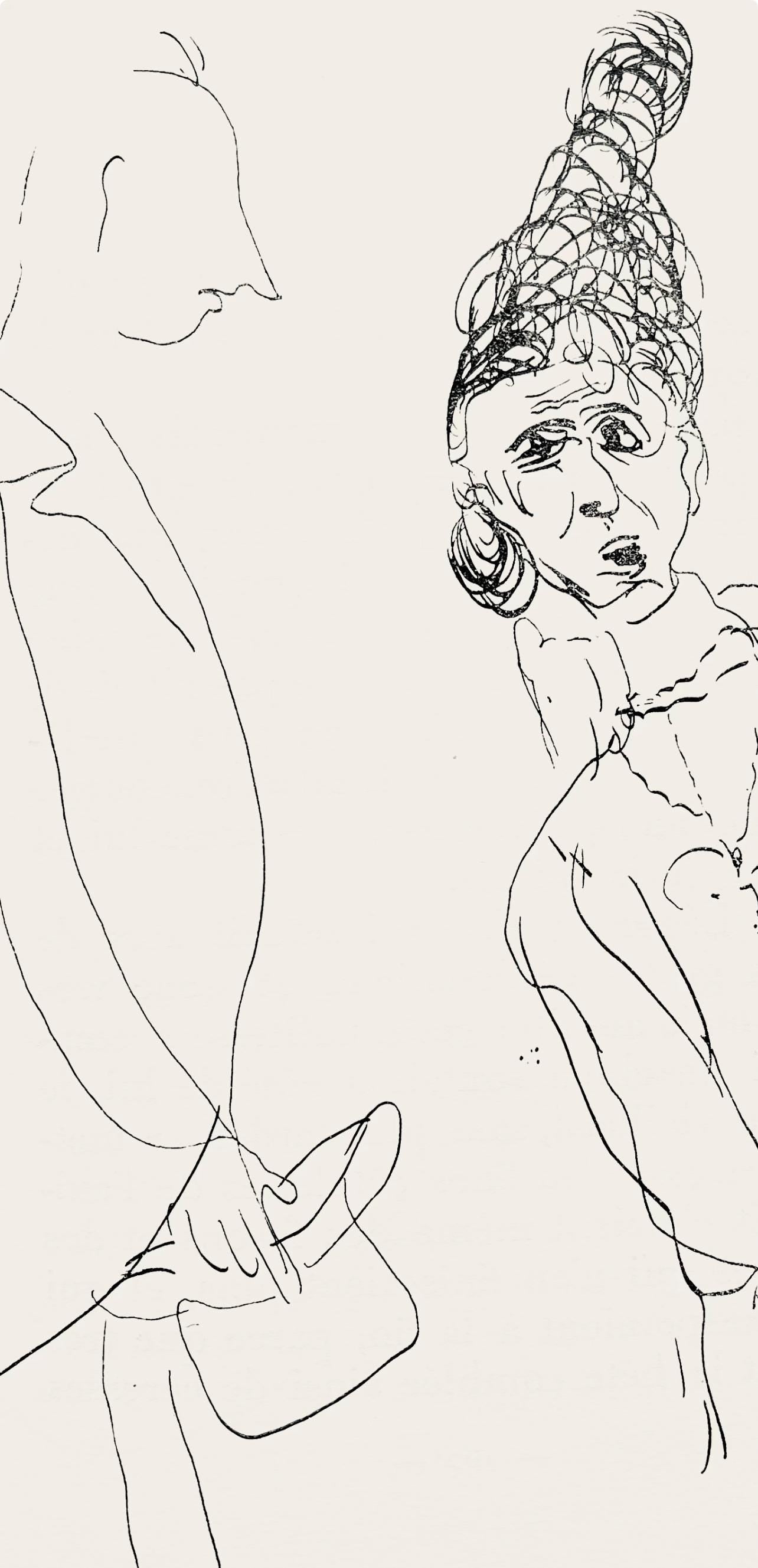 Marc Chagall, Composition, Suite Provinciale Avec 92 Dessins Indits De Marc Chagall, Lithograph