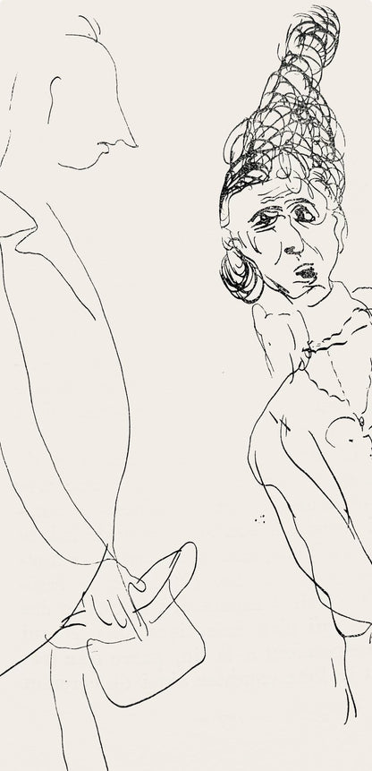 Marc Chagall, Composition, Suite Provinciale Avec 92 Dessins Indits De Marc Chagall, Lithograph