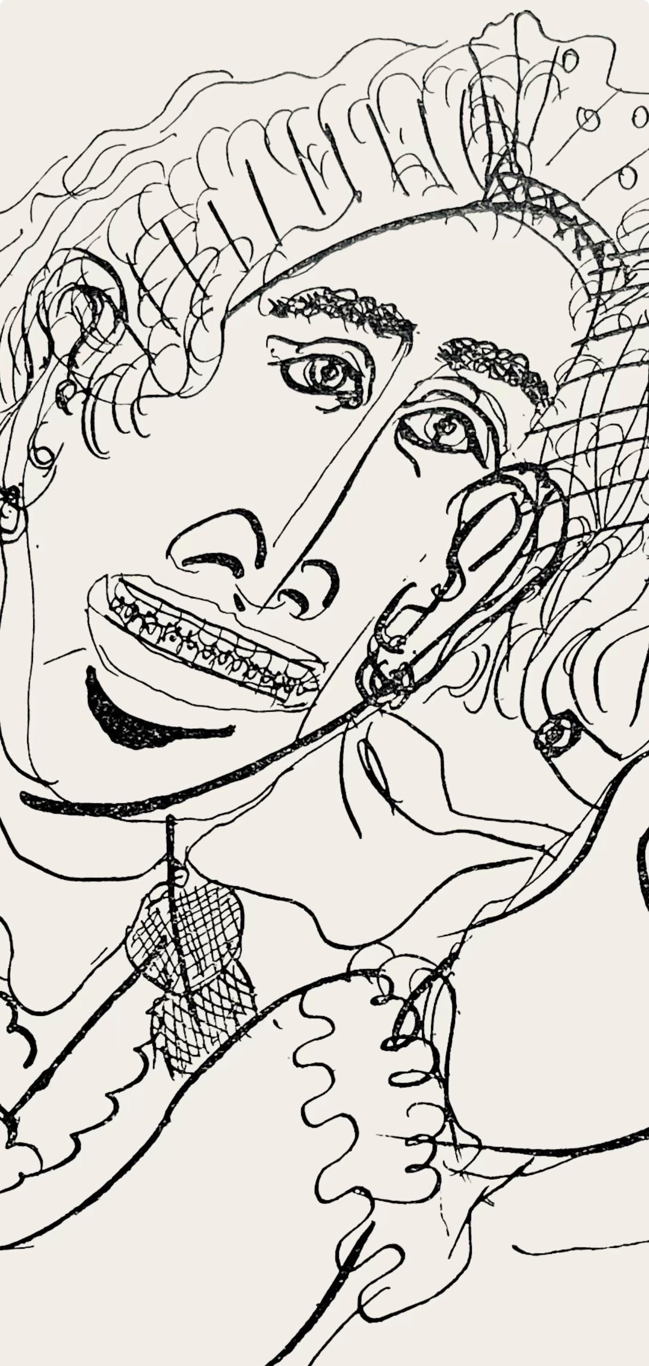 Marc Chagall, Composition, Suite Provinciale Avec 92 Dessins Indits De Marc Chagall, Lithograph