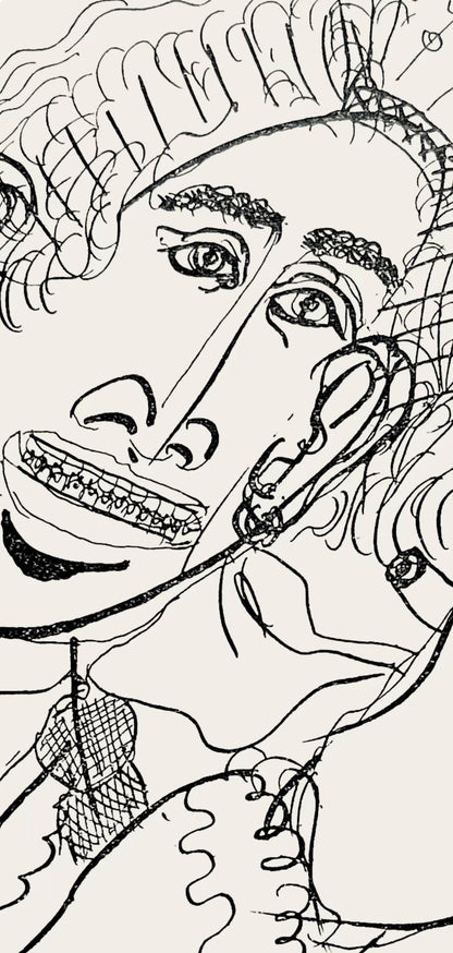 Marc Chagall, Composition, Suite Provinciale Avec 92 Dessins Indits De Marc Chagall, Lithograph