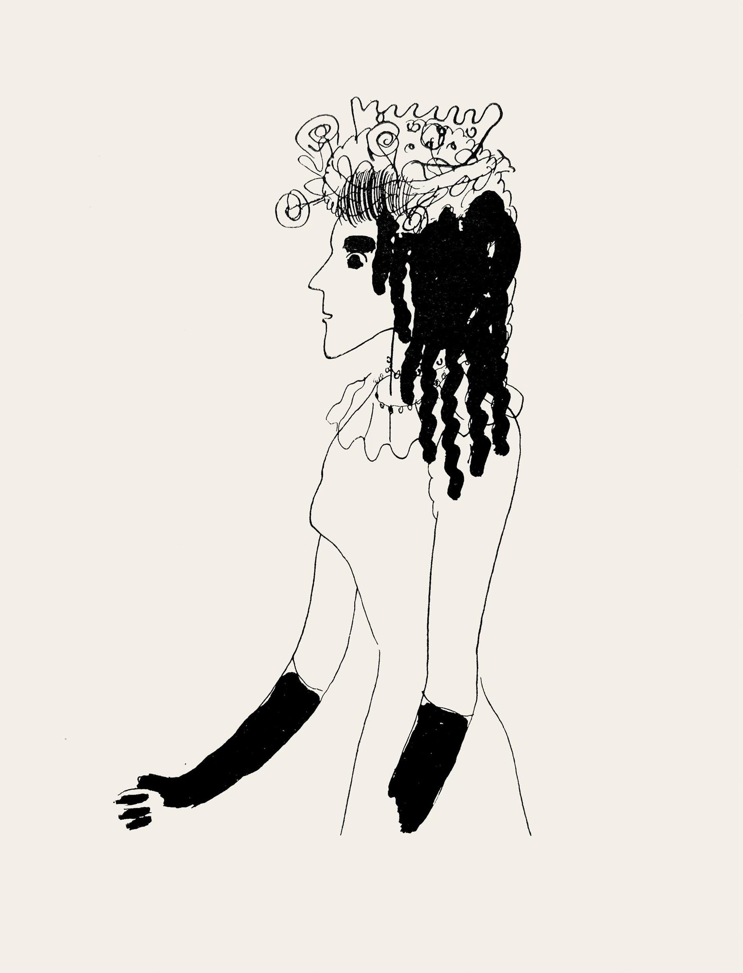 Marc Chagall, Composition, Suite Provinciale Avec 92 Dessins Indits De Marc Chagall, Lithograph