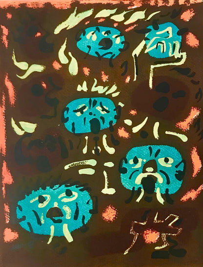 Andr Masson, Composition, Uvres Compltes D'Albert Camus, Lithograph