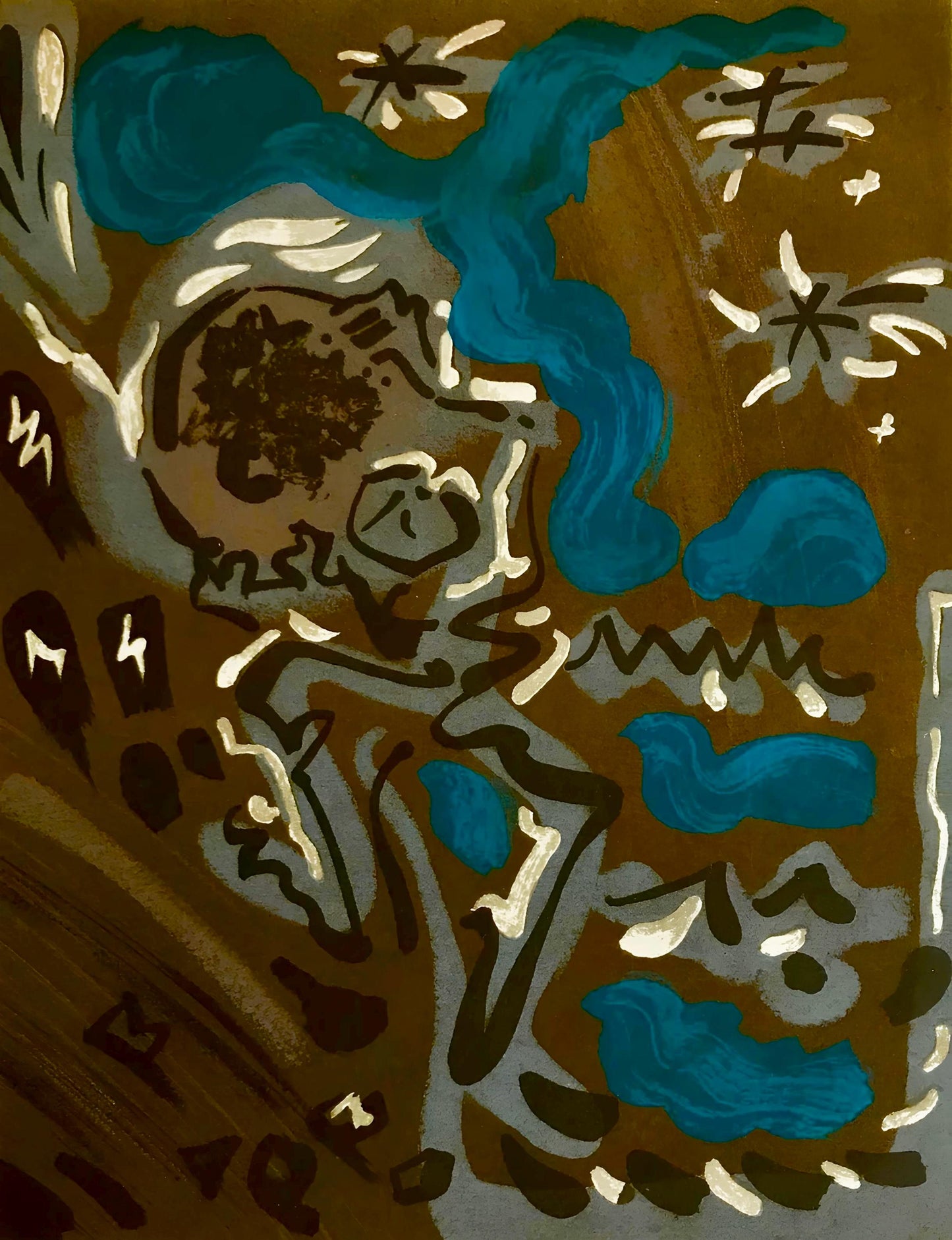 Andr Masson, Composition, Uvres Compltes D'Albert Camus, Lithograph