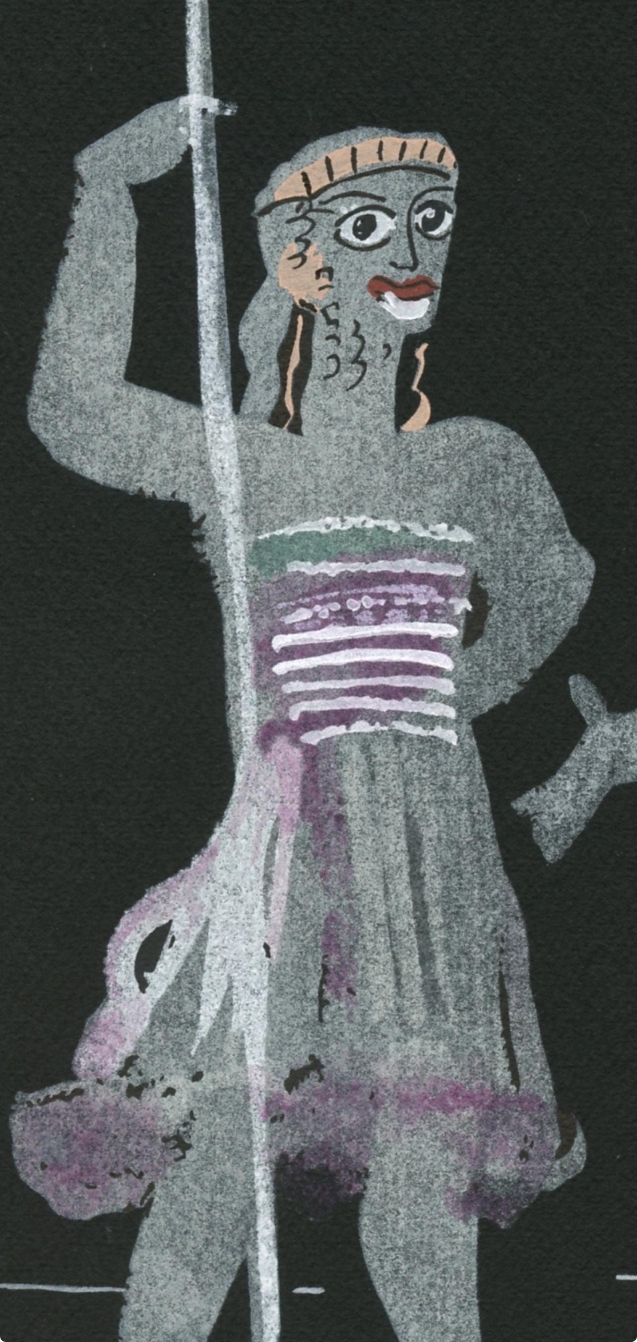 Andr Derain, Composition, Salom, Lithograph