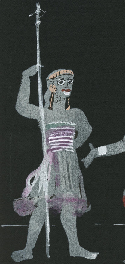 Andr Derain, Composition, Salom, Lithograph