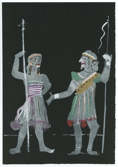 Andr Derain, Composition, Salom, Lithograph