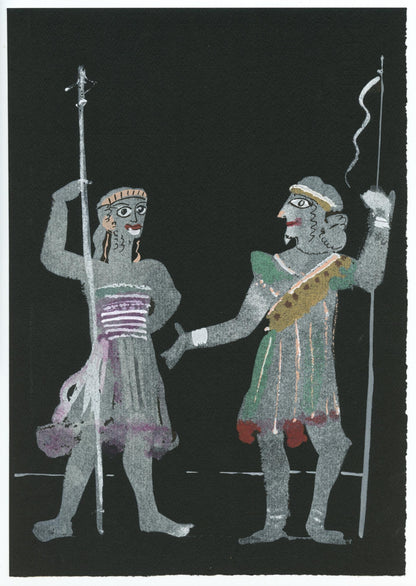 Andr Derain, Composition, Salom, Lithograph