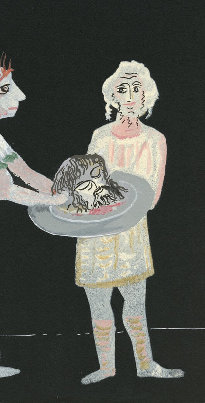 Andr Derain, Composition, Salom, Lithograph