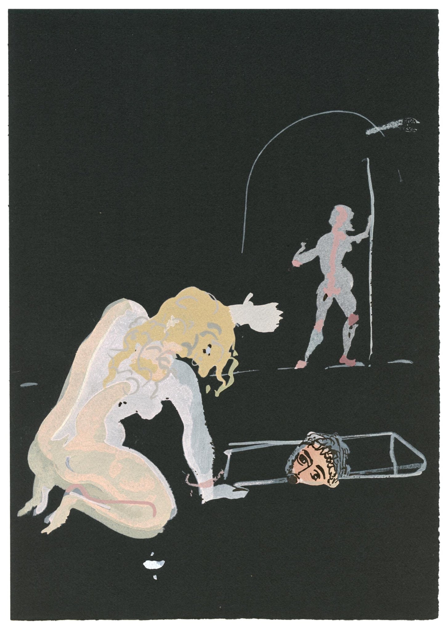 Andr Derain, Composition, Salom, Lithograph