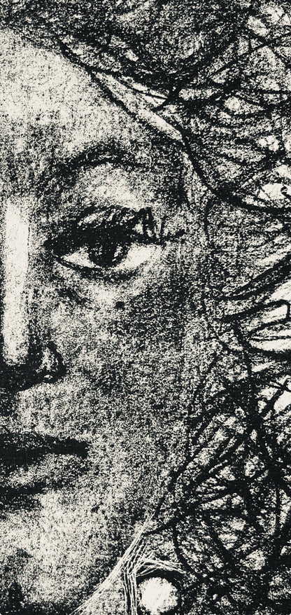 Andr Marchand, Composition, Pierre Feu Provence Noire, Lithograph