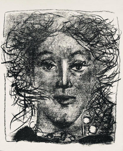 Andr Marchand, Composition, Pierre Feu Provence Noire, Lithograph