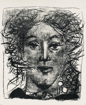 Andr Marchand, Composition, Pierre Feu Provence Noire, Lithograph