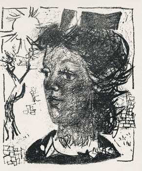 Andr Marchand, Composition, Pierre Feu Provence Noire, Lithograph