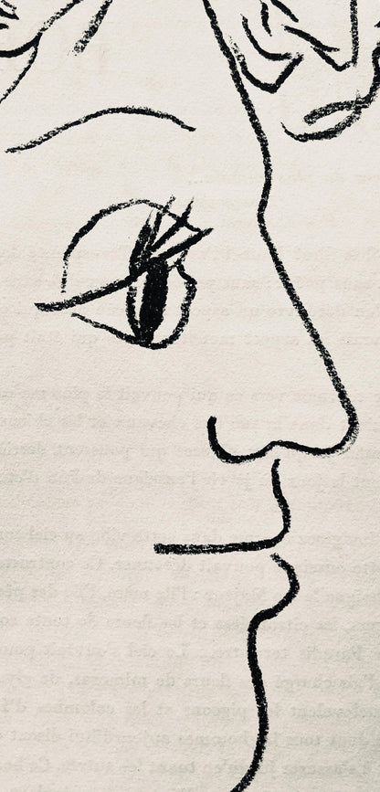 Andr Marchand, Composition, Pierre Feu Provence Noire, Lithograph