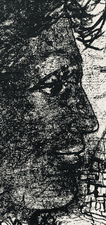 Andr Marchand, Composition, Pierre Feu Provence Noire, Lithograph