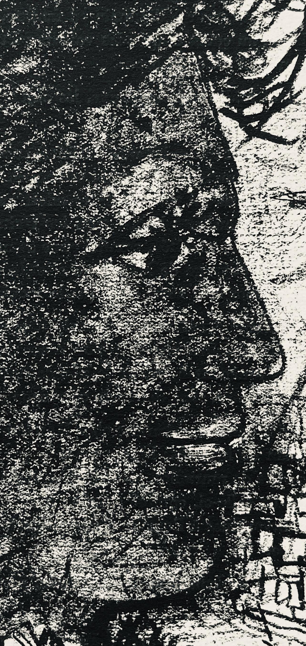 Andr Marchand, Composition, Pierre Feu Provence Noire, Lithograph