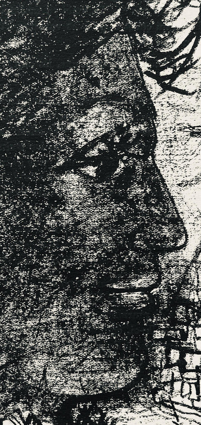 Andr Marchand, Composition, Pierre Feu Provence Noire, Lithograph